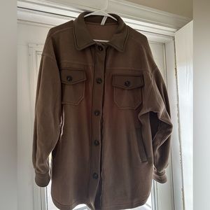Zenana Shirt Jacket, Size M